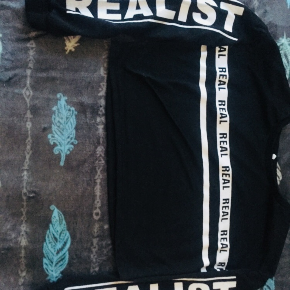 Crop top sweatshirt